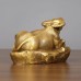  Brass zodiac ox ornament
